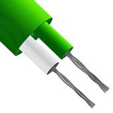 RS PRO 7/0,2mm PVC-geïsoleerde thermokoppelkabel voor thermoelement type K, L. 200m, max. +105°C
