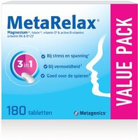 Metagenics MetaRelax Magnesium Tabletten - 180 stuks - Metagenics