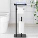 Unyqoos® Toiletpapierhouder vrijstaand met extra opbergruimte