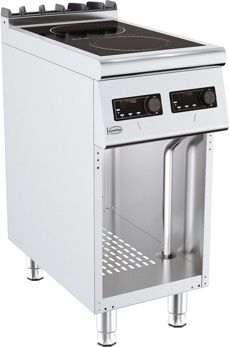 Base 700 Inductie Kookunit El. 2 Pl. - 7178.0570 - Zilver