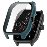Wigento Amazfit GTS 4 Shockproof High-Quality Silicone Watch Strap with Protective Case