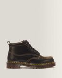 Dr. Martens Lowell Chukka Moc Toe Leren EnkelSchoenen in Zwart, Grootte: 40