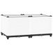 VidaXL Plantenbak verhoogd 80x40x38 cm polypropeen Wit