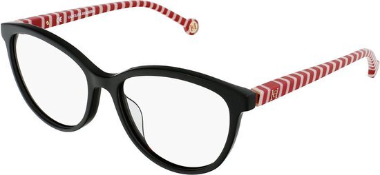 Brillenframe Dames Carolina Herrera VHE876530700 Zwart Wit