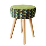 King Home S1706011 kruk Fantasie, groen KD, 36 x 36 x 45 H