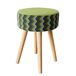 King Home S1706011 kruk Fantasie, groen KD, 36 x 36 x 45 H