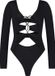 Hunkemöller Dames Lingerie Body Kiki - Zwart - maat XL