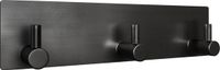 EAVY - Zelfklevende handdoekhouder - Gunmetal - RVS