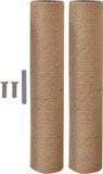 Merkloos / Sans marque Bol Vervangende krabpalen voor kattenboom krabpaal katten paal met schroeven BASIC/2 stuks/405 cm M10 (1031) - M8 M10 variatie