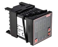 RS PRO PID Temperatuurregelaar voor tafelmontage, 2 x relaisuitgang/analoog, thermokoppel type B, thermokoppel type C,