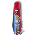 Victorinox. Offizierm. rot, transp. in gross Blister