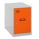 SimonRack Spind, métal, gris/orange, 475 x 400 x 500 cm