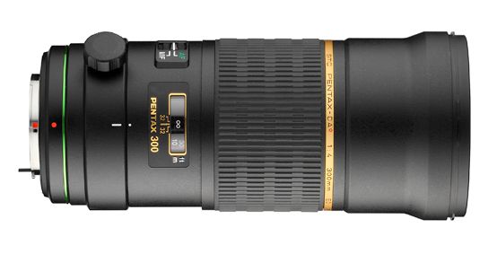 Pentax smc DA 300mm f/4.0 ED (IF) SDM Lens - Black kopen