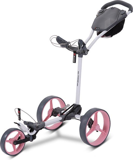 Big Max Blade Trio White Pink 3-Wheel Trolley