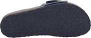 Josef Seibel Hermine 14 dames platte sandalen zwart leer gesp 40