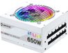 Unykach Atilius Rgb Atx 650w Stroomvoorziening Wit