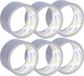 CM Duct tape - grijs - 6x rol - 48mm x 10m - binnen/buiten