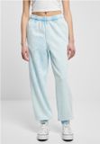 Urban Classics Towel Washed Dames Joggingbroek 3XL Blauw