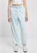 Urban Classics Towel Washed Dames Joggingbroek 3XL Blauw