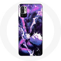 Maniacase Hoesje voor Xiaomi Poco M3 Pro Gojo Satoru Jujutsu Kaisen Japanse Manga