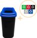 Plafor Poubelle 28L Bleu Plastique