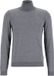 Hugo Boss BOSS Musso - heren trui wol - slim fit coltrui - grijs