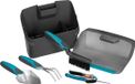 Sans marque City Gardening Balcony Box Starter Kit - Boîte de rangement polyvalente avec outils de jardin - Boîte à outils spacieuse et protectrice (8971-20)