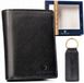 Peterson - Portefeuille en porte-clés en cuir - Cuir nubuck - Protection RFID - Design classique