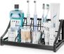 Support/organiseur de brosse à dents électrique - Séchage rapide - 7 compartiments - pour brosses à dents électriques et dentifrice