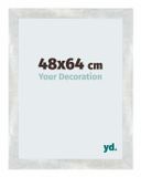Your Decoration Cadre puzzle 48x64 cm Argent Brillant Vintage
