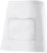 Velilla Halflang schort wit textiel effen one size
