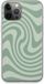 Case Company® - iPhone 13 Pro Max Case - Swirl Green - Soft Cover
