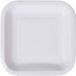 Algon Bordenset Wit Karton Wegwerp 20 cm Vierkant 25 Stuks