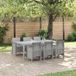 Prolenta Maison Exclusive Tuinset, 7-delig, lichtgrijs, polypropyleen