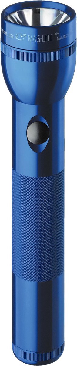 Maglite USA 2 D-Cell - Staaflamp - 255 mm - Blauw
