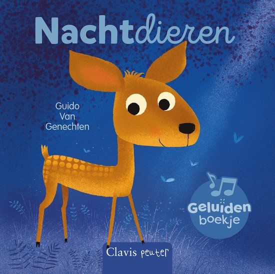 Nachtdieren Clavis Geluidenboekjes - Nachtdieren