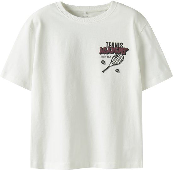 NAME IT Jongens T-shirt met korte mouw en ronde hals