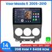 Awesafe Autoradio - Convient aux Mazda 5 2005 à 2010 - 2GB+64GB - Apple Carplay & Android auto sans fil - Navigation GPS Bluetooth WIFI