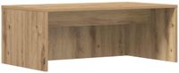 vidaXL Wandbureau Artisan Eiken Bewerkt Hout