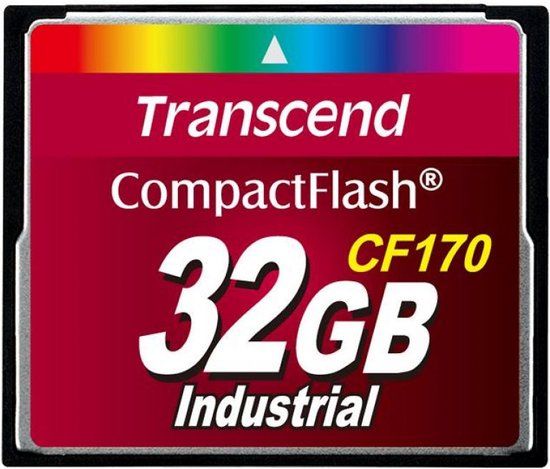 Transcend CF170 32GB CompactFlash - 90MB/s Read, 60MB/s Write