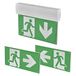 EMOS - LED-noodverlichting - noodverlichting - incl. accu - vluchtweglicht met handmatige testknop - 3 stuks noodmodus - wand- en plafondmontage - koud wit licht - IP20 voor binnen - wit
