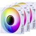 Phanteks PH-F120M25R_G2_DWT01_3P PC-ventilator Meerdere kleuren (b x h x d) 120 x 25 x 120 mm