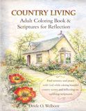 Country Living Adult Coloring Book & Scriptures for Reflection