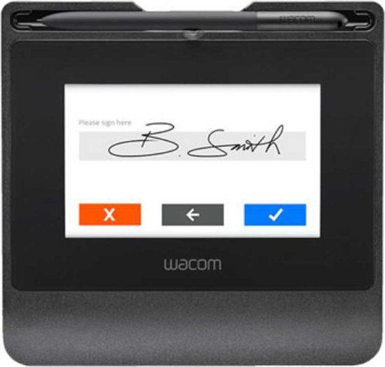 Wacom STU-540 - Handtekeningpad - Zwart