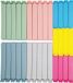 Yarall 32 stuks zakclips – voedselzakclips & chipszakclips, plastic clips met Curved Design voor keuken & huishouden, voedselopslag & vriezer, 2 maten (11 cm x20 & 7,8 cm x12)