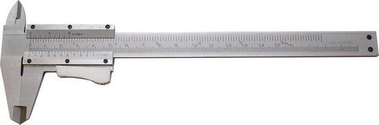 Skandia Schuifmaat - 150 mm - RVS - Analoog