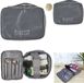 NECESER Zentrada Cosmeticakoffer 26x19cm Grijs Polyester Unisex