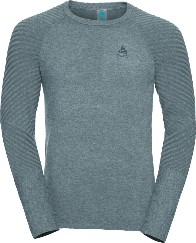 ODLO Unity Kinship Light Midlayer Heren, grey melange S 2020 Sweatshirts & Trainingsjassen