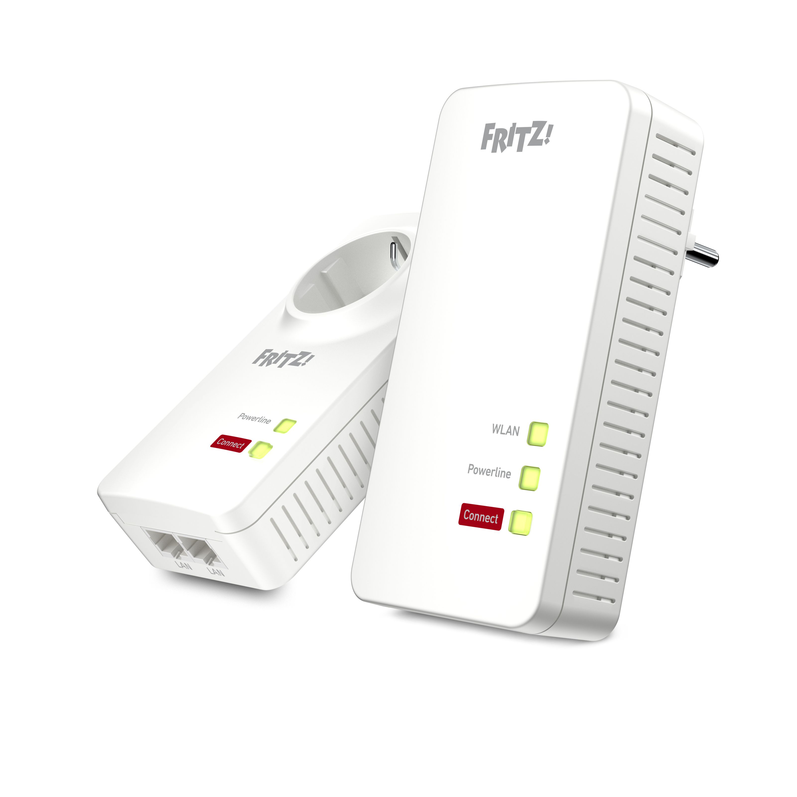 FRITZ!Powerline 1260E WLAN Set - 1200 Mbps Powerline Adapter with WiFi 5