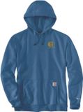 Carhartt M Force Sweatshirt Logo Horizon Bleu Foncé